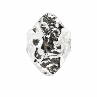 Anillo Rug Plateado